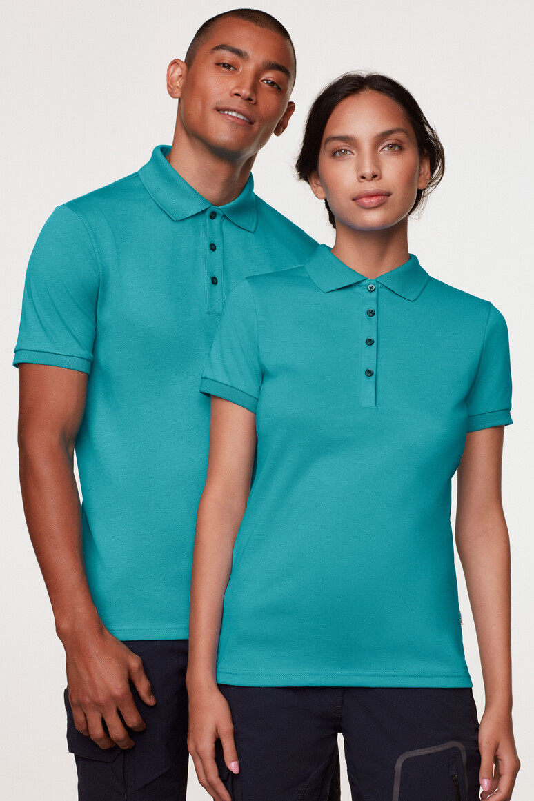Poloshirts - Hakro - COTTON TEC® Damen Poloshirt - HK214