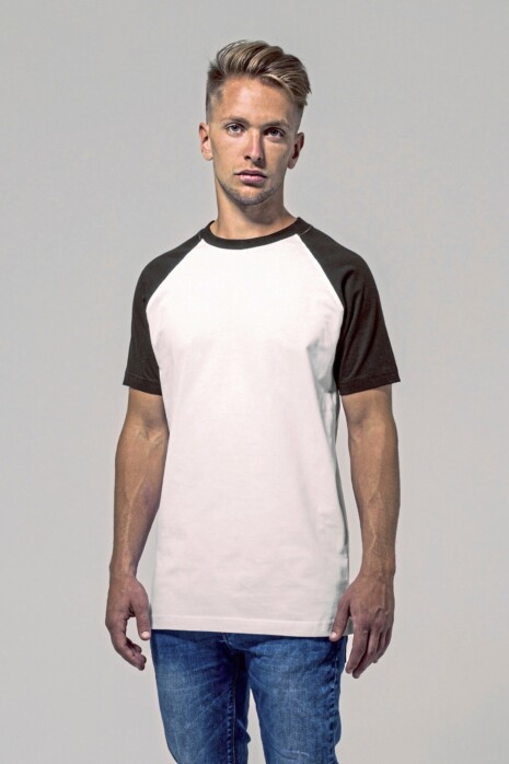 LS - Fashion T-Shirts | Baseball - Build Your Brand - Raglan Contrast Tee - BY007