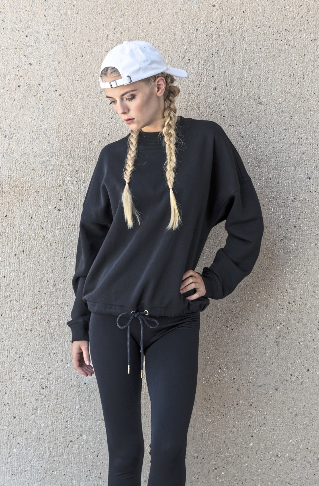 Build Your Brand - Build Your Brand - Ladies´ Oversize Crewneck - BY058