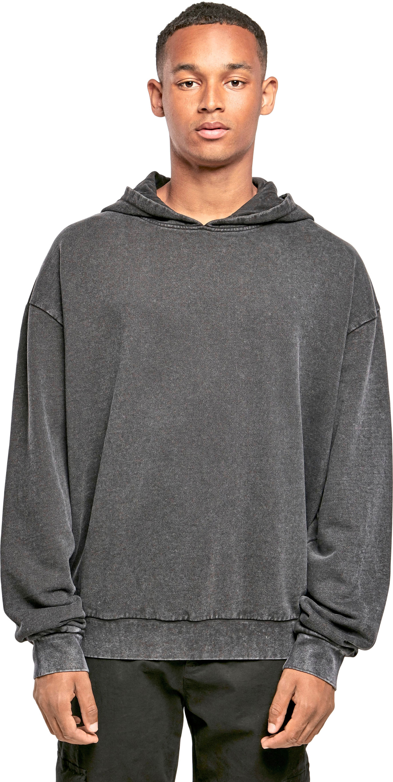Hoodys - Build Your Brand - Acid Washed Oversize Hoody - BY191