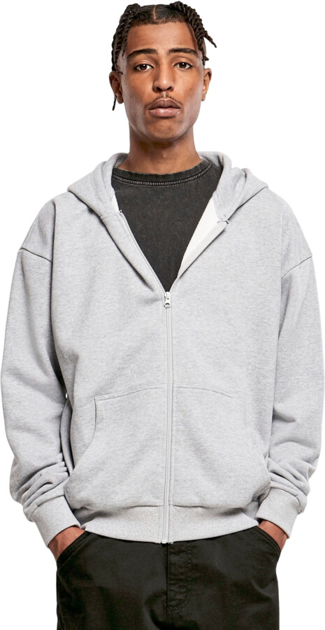 Sweatshirt Jacken - Build Your Brand - Ultra Heavy Zip Hoody - BY192