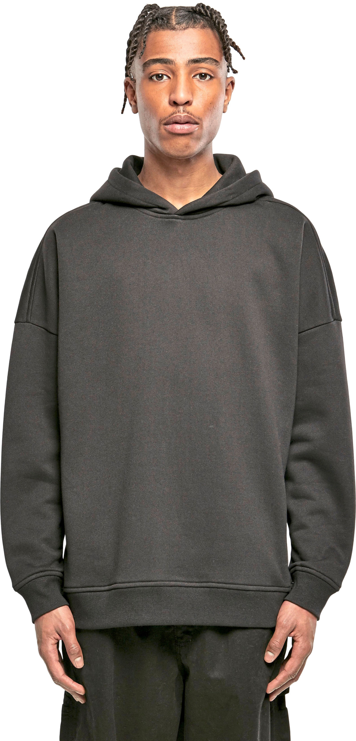 Hoodys - Build Your Brand - Oversized Cut On Sleeve Hoody - BY199