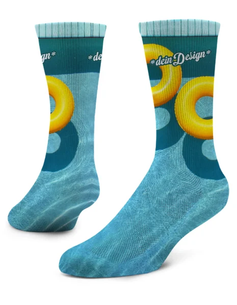 Socken bedrucken RAKA TEXTIL