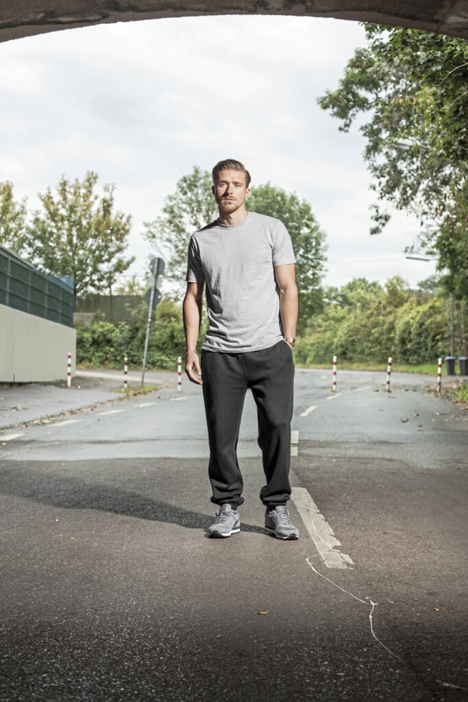 BUILD YOUR BRAND Heavy Sweatpants | BY014