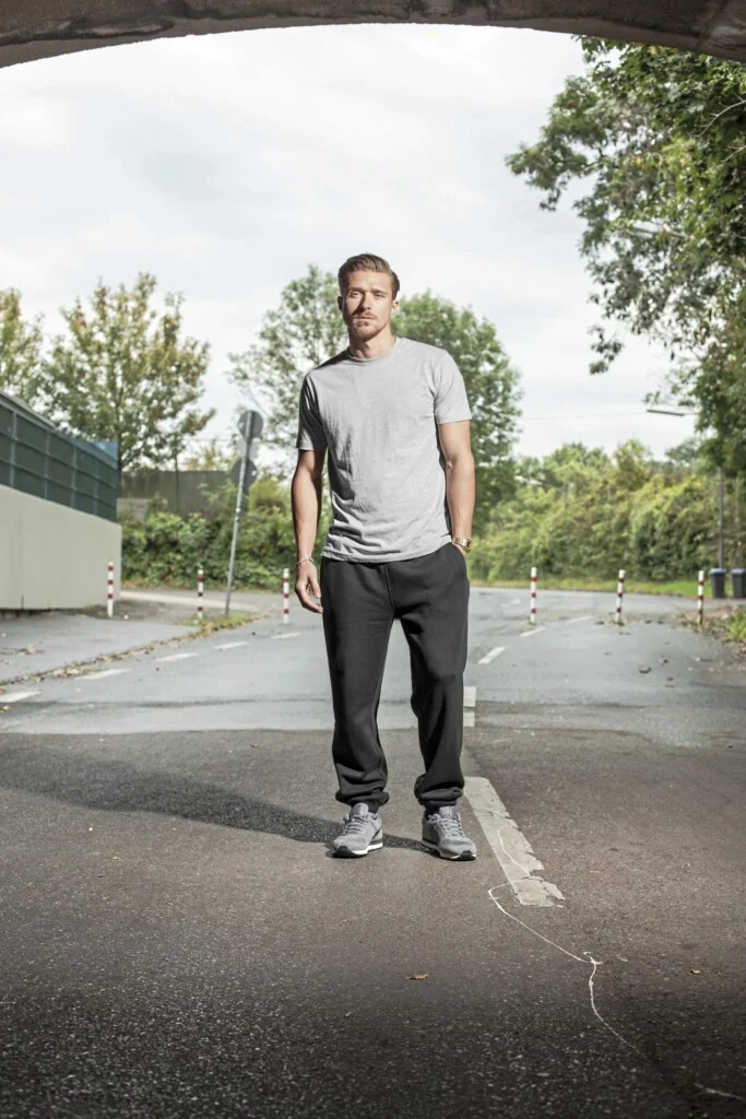 BUILD YOUR BRAND Heavy Sweatpants | BY014