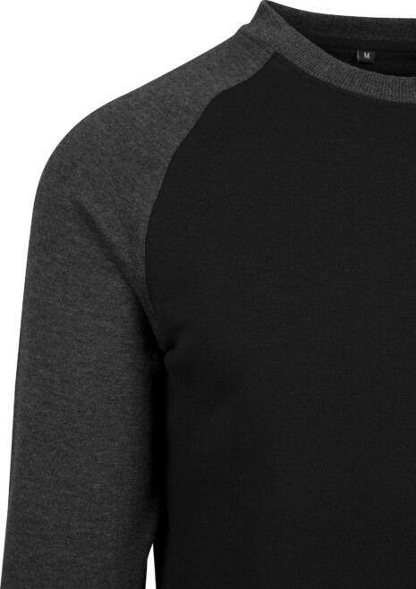 Raglan Crewneck BUILD YOUR BRAND BY076