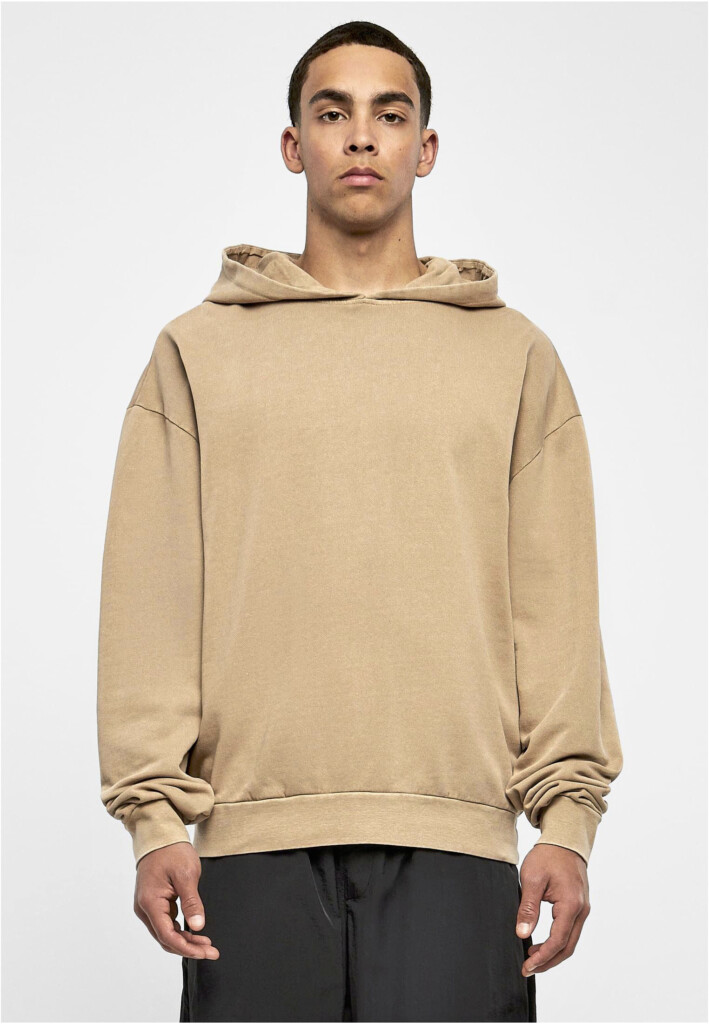 BUILD YOUR BRAND Acid Washed Oversize Hoody | BY191