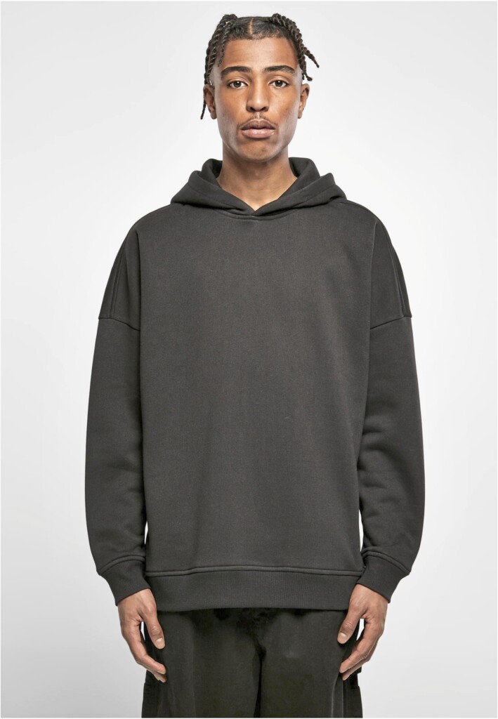 BUILD YOUR BRAND Oversized Cut On Sleeve Hoody | BY199