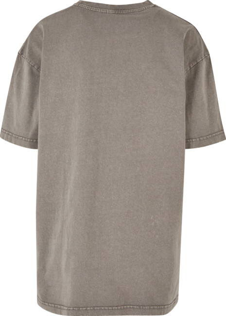 Ladies Oversized Acid Wash Tee BUILD YOUR BRAND BY270