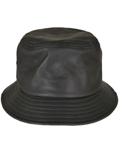 FLEXFIT Imitation Leather Bucket Hat FX5003IL Imitation Leather Bucket Hat FLEXFIT FX5003IL