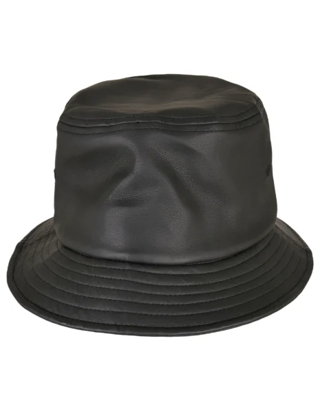FLEXFIT Imitation Leather Bucket Hat FX5003IL Imitation Leather Bucket Hat FLEXFIT FX5003IL