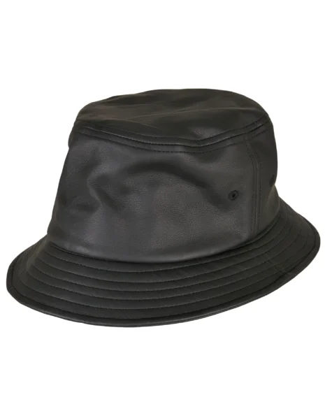 FLEXFIT Imitation Leather Bucket Hat FX5003IL Imitation Leather Bucket Hat FLEXFIT FX5003IL