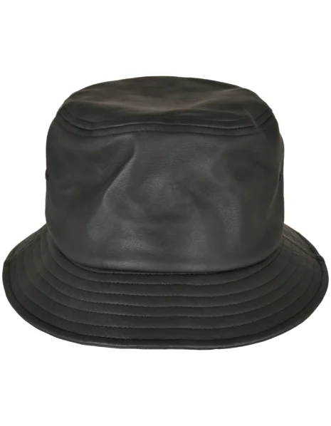 FLEXFIT Imitation Leather Bucket Hat FX5003IL Imitation Leather Bucket Hat FLEXFIT FX5003IL