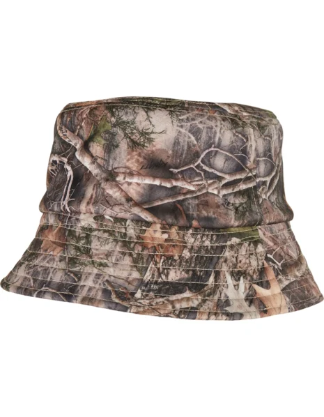 Sherpa Real Tree Camo Reversible Bucket Hat FLEXFIT FX5003RS