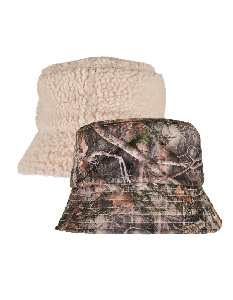 FLEXFIT Sherpa Real Tree Camo Reversible Bucket Hat | FX5003RS