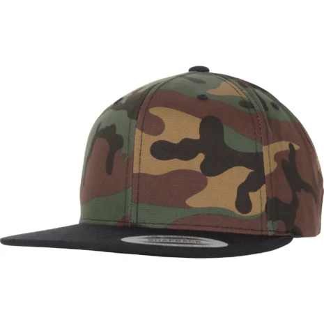 Classic Snapback 2-Tone Camo Cap FLEXFIT FX6089TC