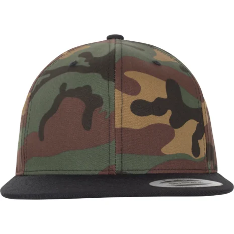 Classic Snapback 2-Tone Camo Cap FLEXFIT FX6089TC