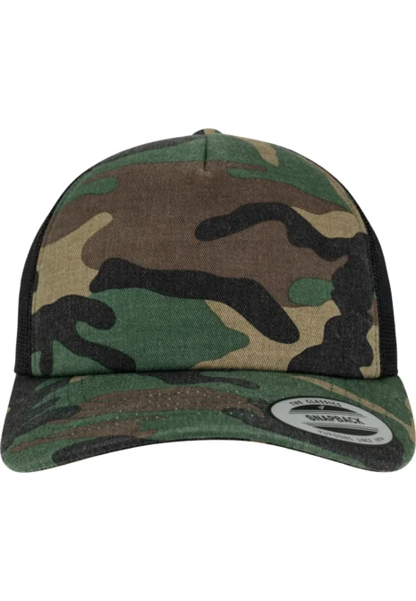 FLEXFIT Camo Trucker Cap FX6606C Camo Trucker Cap FLEXFIT FX6606C