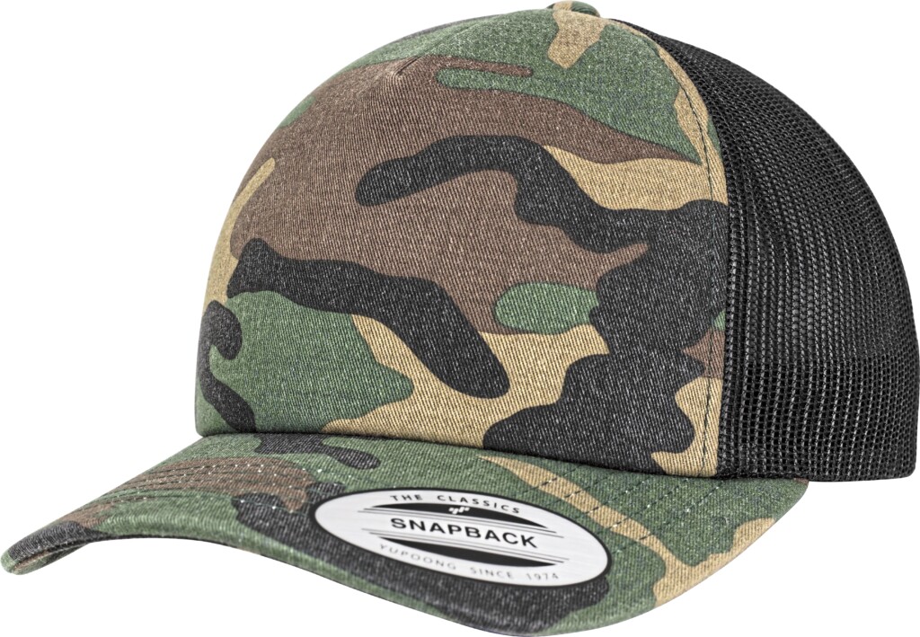 FLEXFIT Camo Trucker Cap | FX6606C