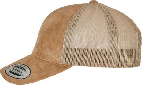 Suede Leather Trucker Cap FLEXFIT FX6606SU
