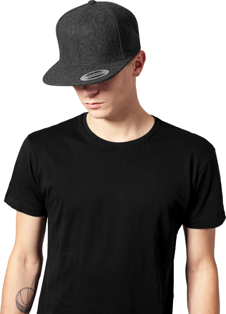 FLEXFIT Melton Wool Snapback Cap | FX6689M