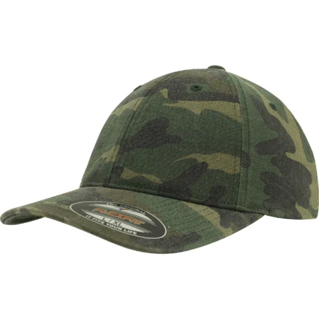 FLEXFIT Flexfit Garmet Washed Camo Cap FX6977CA Flexfit Garmet Washed Camo Cap FLEXFIT FX6977CA