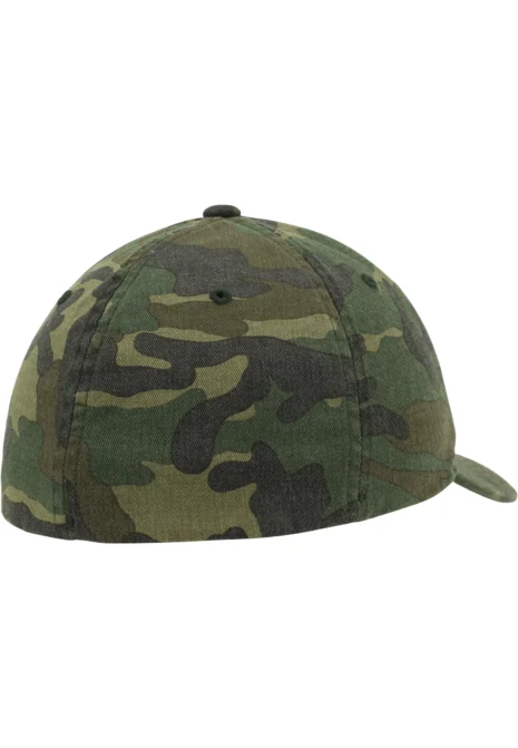 FLEXFIT Flexfit Garmet Washed Camo Cap FX6977CA Flexfit Garmet Washed Camo Cap FLEXFIT FX6977CA