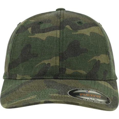 FLEXFIT Flexfit Garmet Washed Camo Cap FX6977CA Flexfit Garmet Washed Camo Cap FLEXFIT FX6977CA