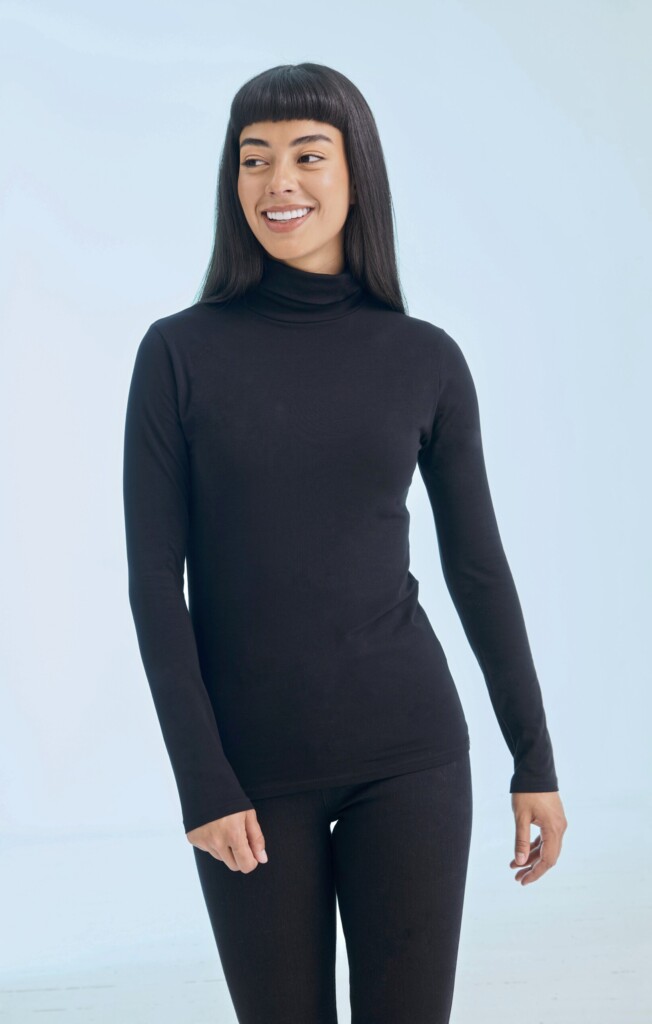 SKINNIFIT WOMENWomen´s Feel Good Roll Neck Top | SF125