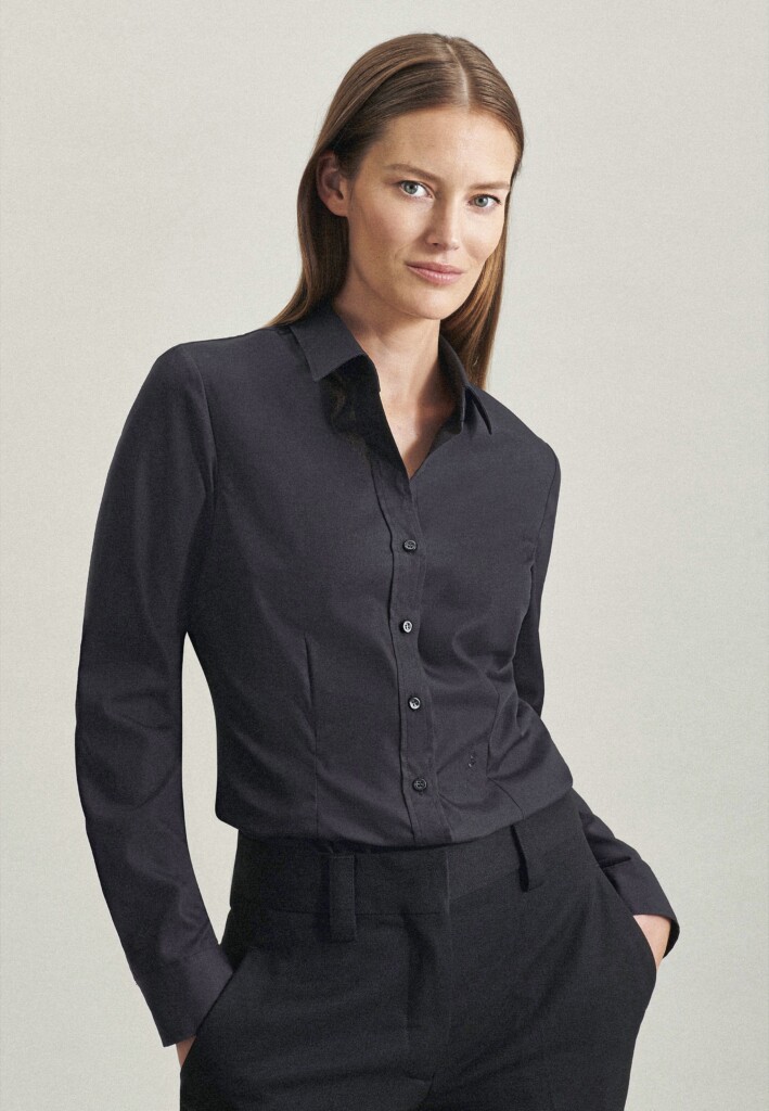 SEIDENSTICKER Women´s Blouse Slim Fit Long Sleeve | SN080613