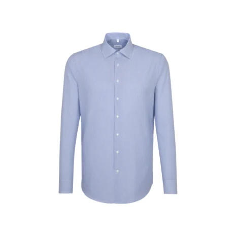 SEIDENSTICKER Men's Shirt 2 Shaped Check/Stripes Long Sleeve SN293600 Men's Shirt 2 Shaped Check/Stripes Long Sleeve SEIDENSTICKER SN293600