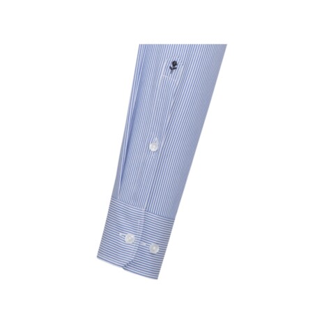 Men's Shirt 2 Shaped Check/Stripes Long Sleeve SEIDENSTICKER SN293600