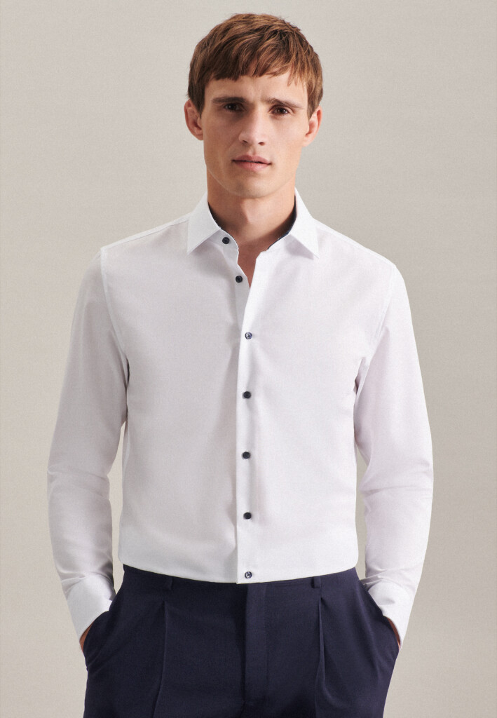 SEIDENSTICKER Men´s Shirt Poplin Shaped Fit Long Sleeve | SN293690