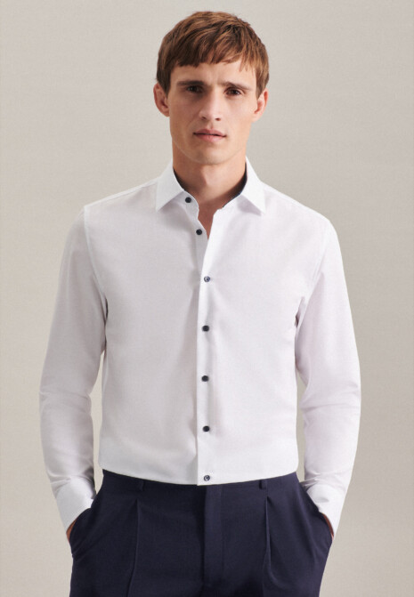 Men´s Shirt Poplin Slim Fit Long Sleeve SEIDENSTICKER SN693690