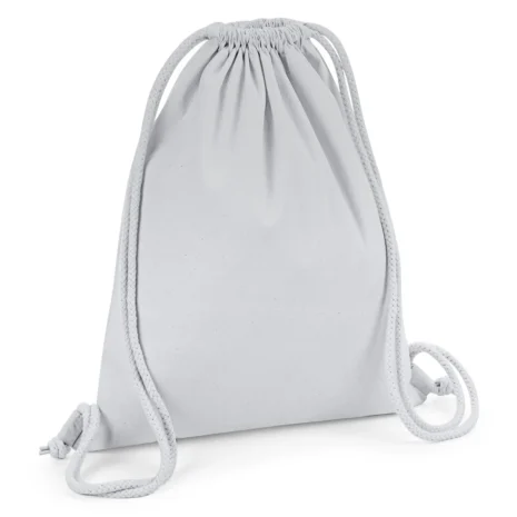 WESTFORD MILL Organic Premium Cotton Gymsac WM260 Organic Premium Cotton Gymsac WESTFORD MILL WM260