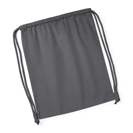 WESTFORD MILL Organic Premium Cotton Gymsac WM260 Organic Premium Cotton Gymsac WESTFORD MILL WM260