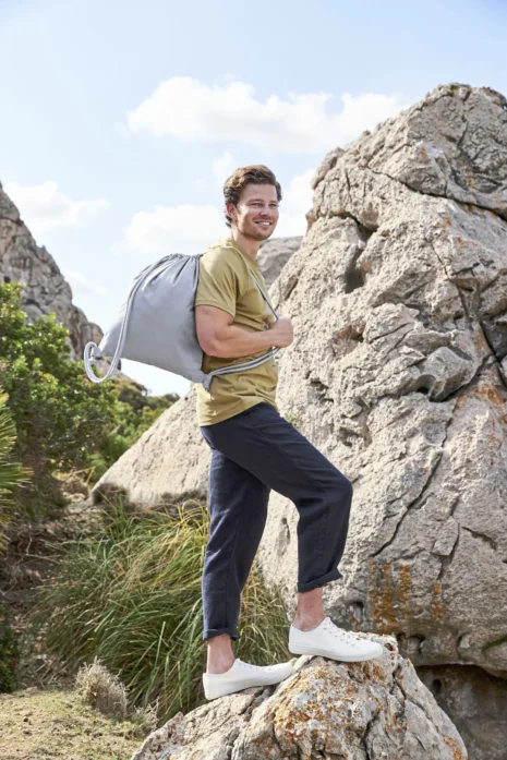 WESTFORD MILL Organic Premium Cotton Gymsac WM260 Organic Premium Cotton Gymsac WESTFORD MILL WM260