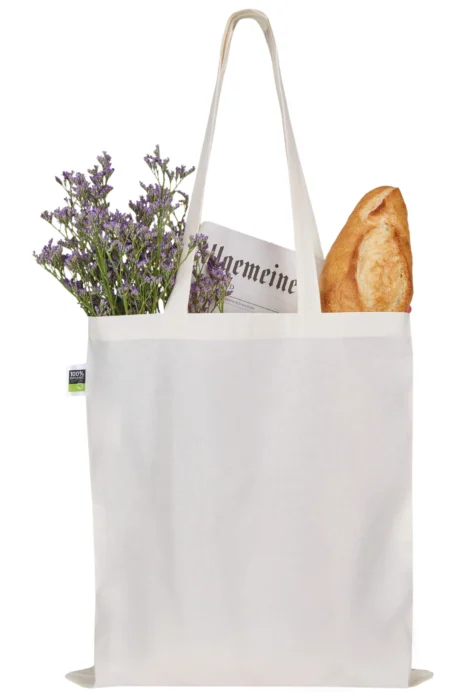 Fairtrade Cotton Bag Long Handles PRINTWEAR XT600N