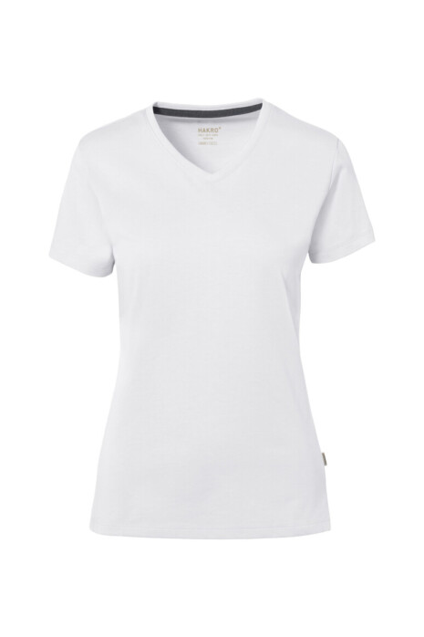 COTTON TEC® women's V-shirt HAKRO HK169