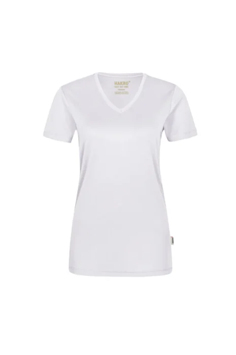 HAKRO Damen V-Shirt COOLMAX® HK187 Damen V-Shirt COOLMAX® HAKRO HK187