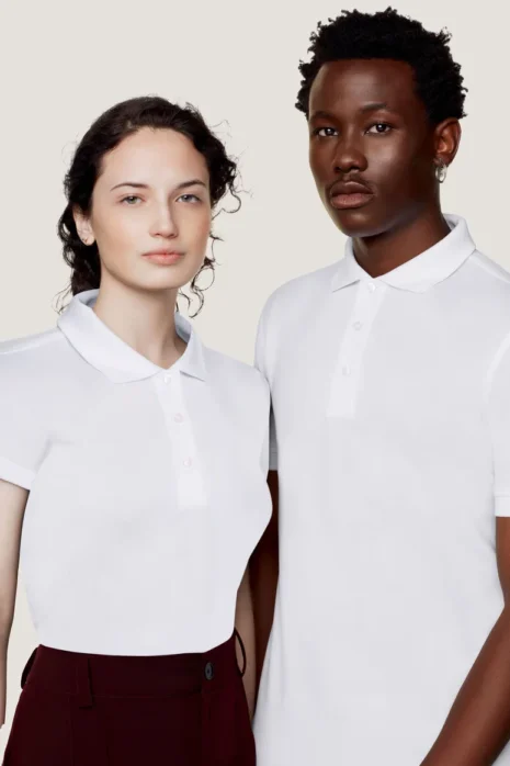 HAKRO Poloshirt Pima-Baumwolle HK801 weiß Poloshirt Pima-Baumwolle HAKRO weiß HK801