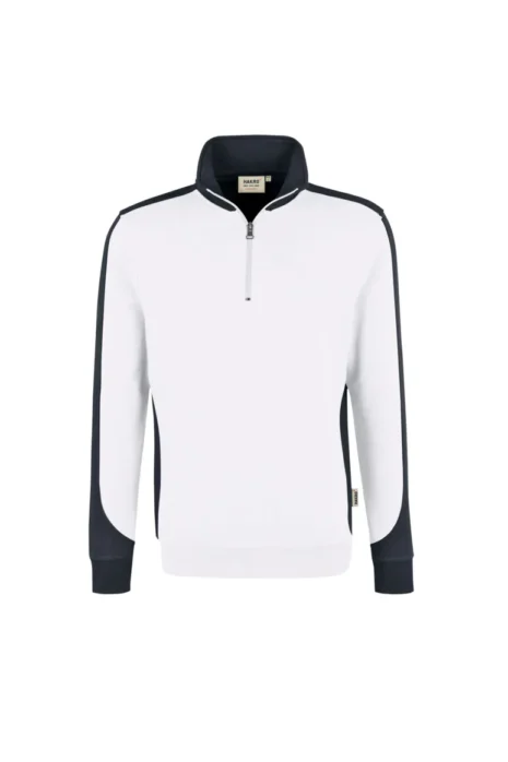 Zip-Sweatshirt Contrast MIKRALINAR® HAKRO HK476