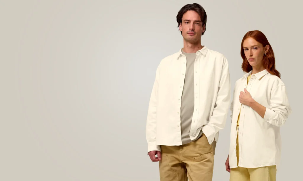 Damen Blusen und Herren Hemden