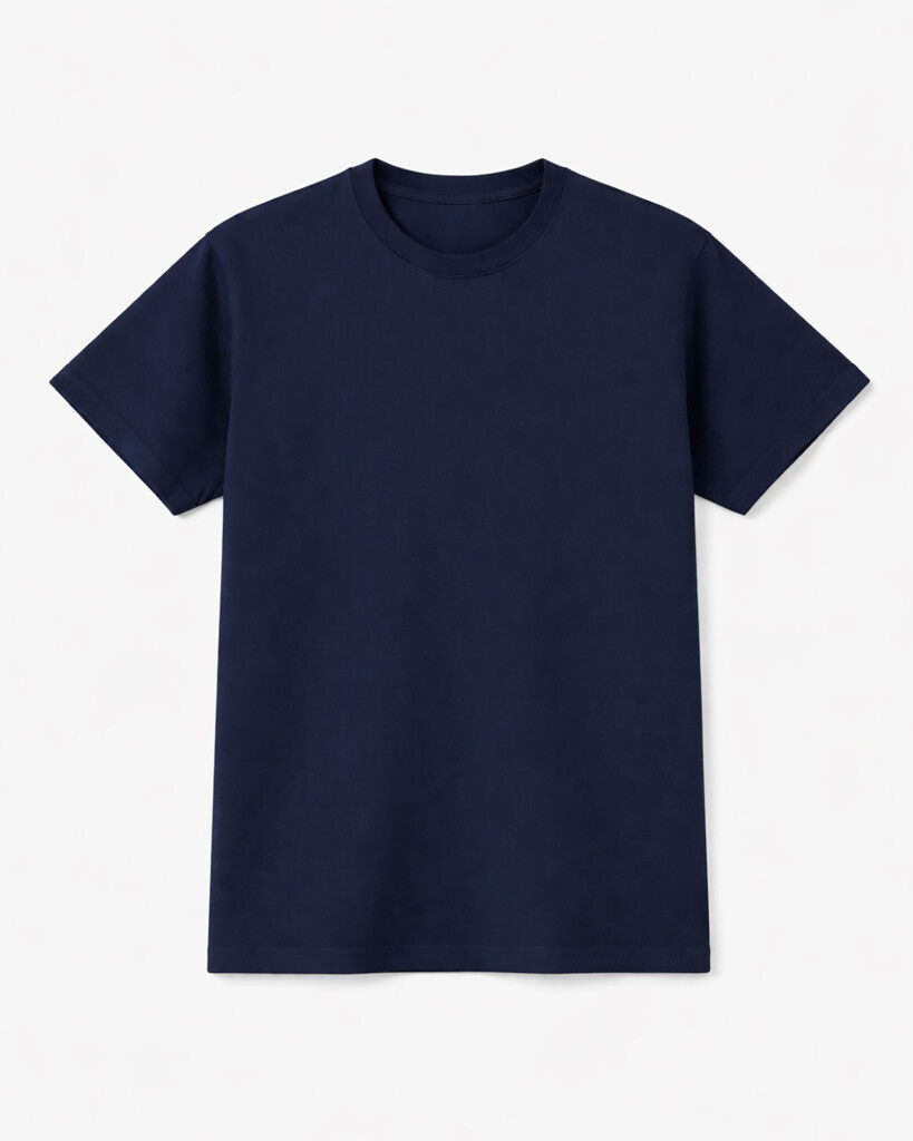 T-Shirt Portugal / Farbe Navy - Vorderseite