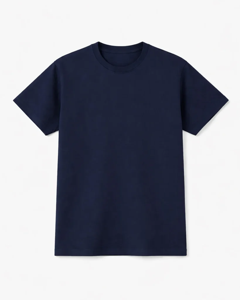 T-Shirt Portugal / Farbe Navy - Vorderseite