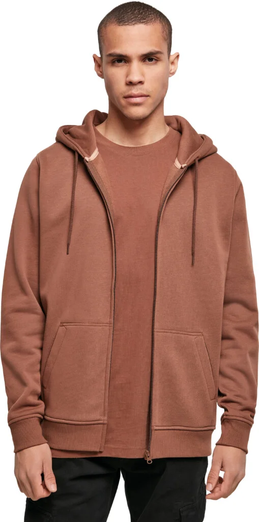 BUILD YOUR BRAND Heavy Zip Hoody | BY012