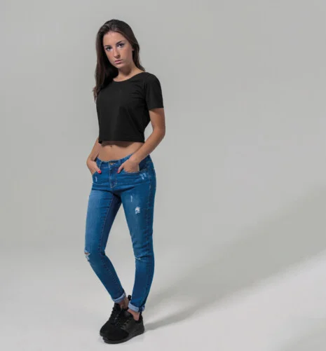 Ladies' Cropped Tee Ladies' Cropped Tee