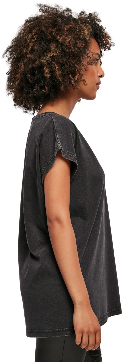 Ladies´ Acid Washed Extended Shoulder Tee Ladies´ Acid Washed Extended Shoulder Tee