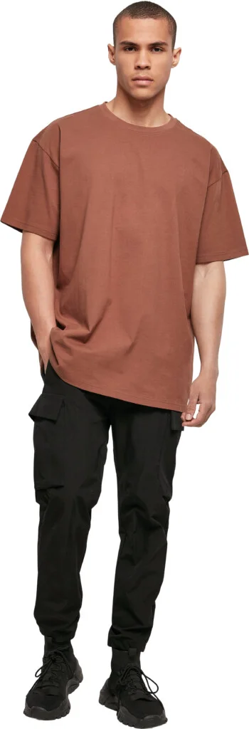 BUILD YOUR BRAND Heavy Oversize Tee | BY102