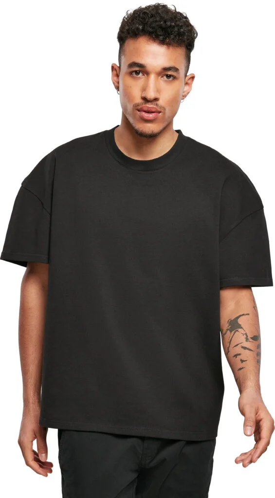 BUILD YOUR BRAND Ultra Heavy Cotton Box Tee | BY163